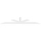 Ekena Millwork Saratoga Architectural Grade PVC Gable Bracket, 96"W x 16"H x 2"D x 4"F, 4/12 Pitch GBP096X16X0204SAR00 - alternate 3